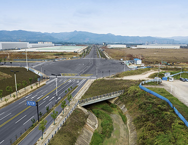 经开区东区蹊径新建工程（七线蹊径兵装集团段）施工